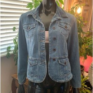 “BAILEY’S POINT” “RETRO” Jean Jacket                Size L (11-13)  NWOT